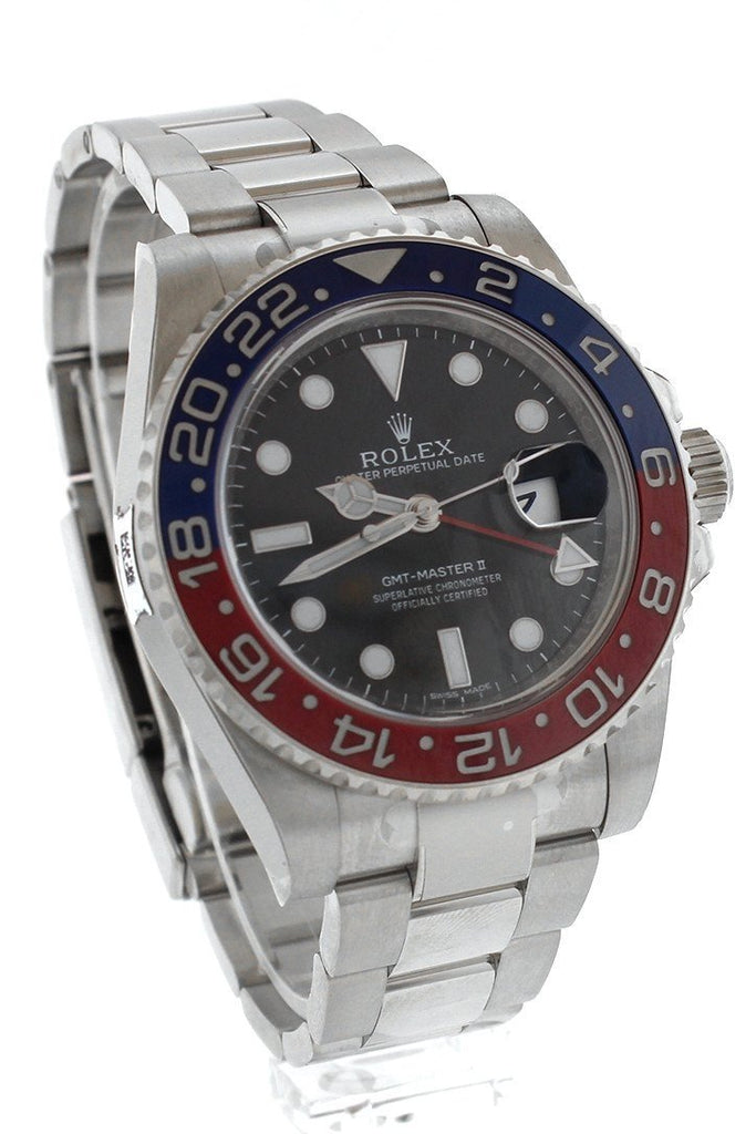 rolex gmt master red blue