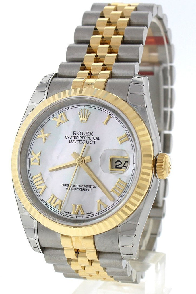 rolex datejust 36 men's watch