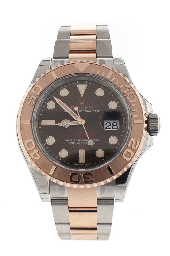 rolex yacht master rose gold chocolate