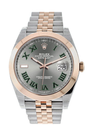 rolex datejust 41 rosegold