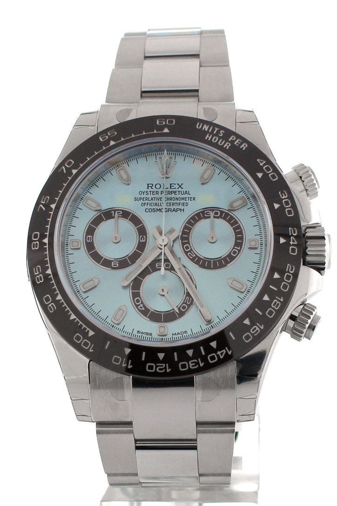 rolex cosmograph daytona ice blue mens watch