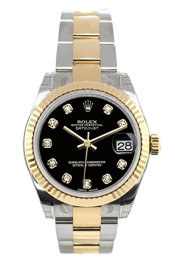 rolex oyster perpetual fluted bezel