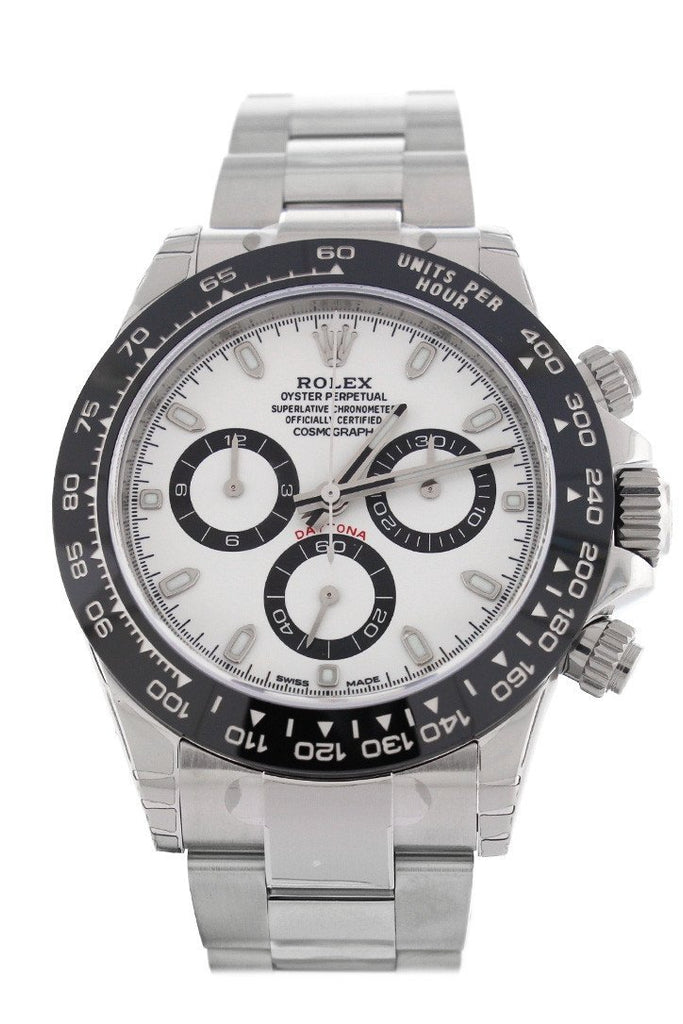 ROLEX 116500LN Cosmograph Daytona White Dial Men's Watch| WatchGuyNYC
