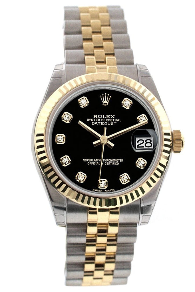 rolex datejust two tone jubilee