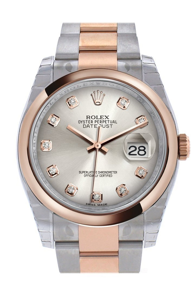 rolex oyster perpetual datejust 36 rose gold