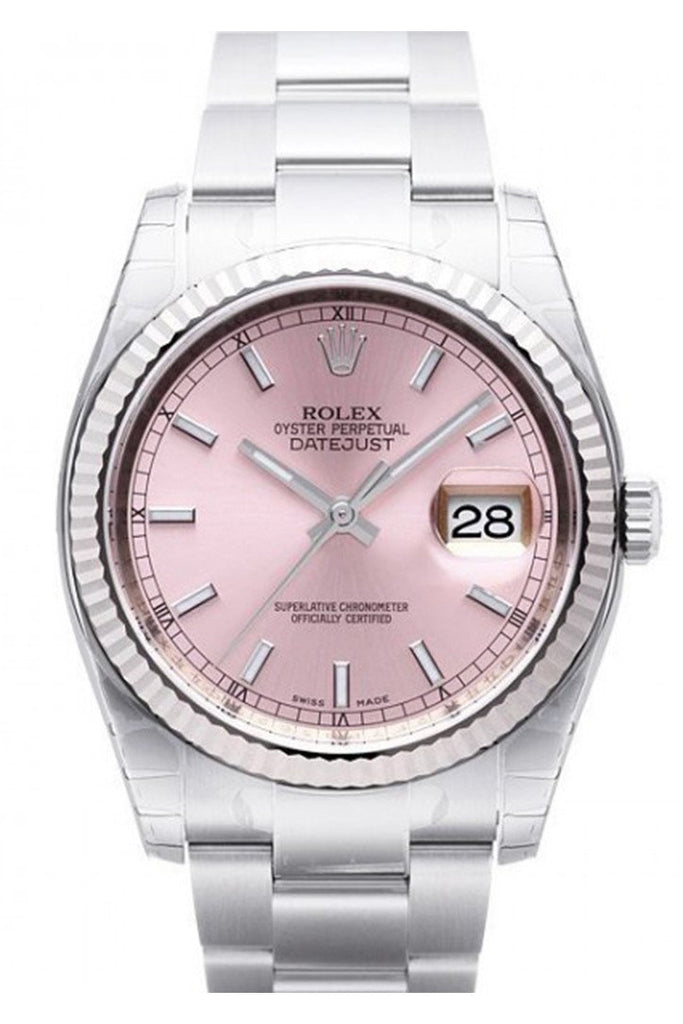 rolex datejust 36mm pink dial