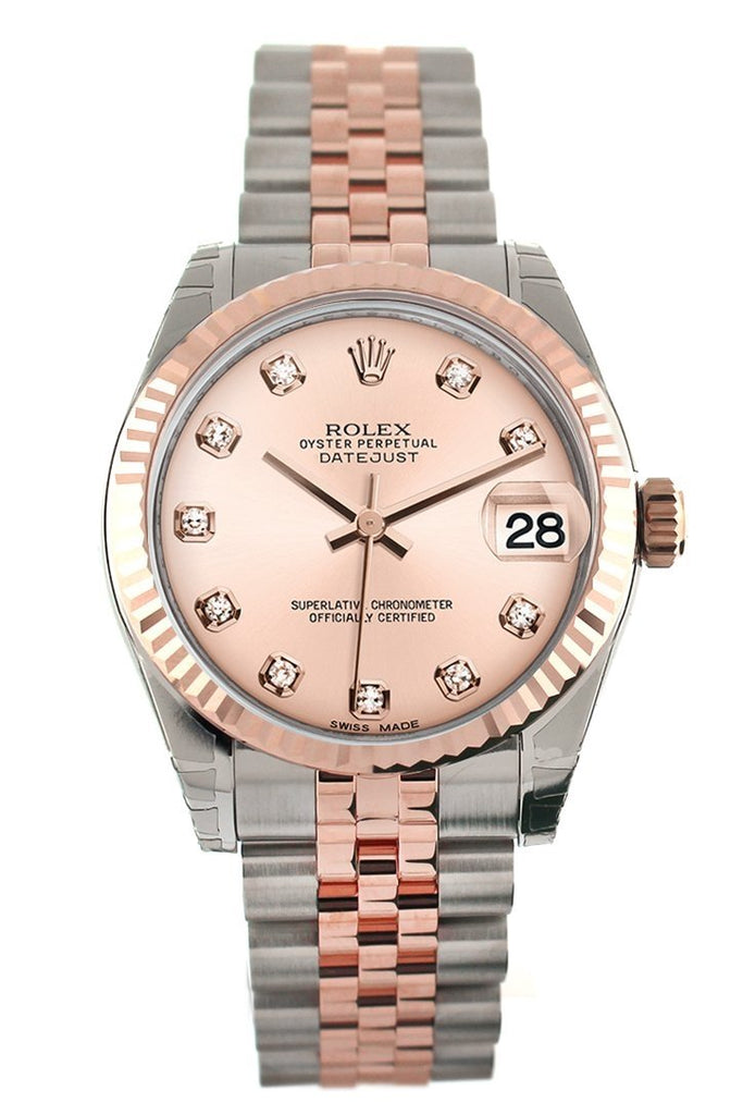 rolex rose gold watch for ladies