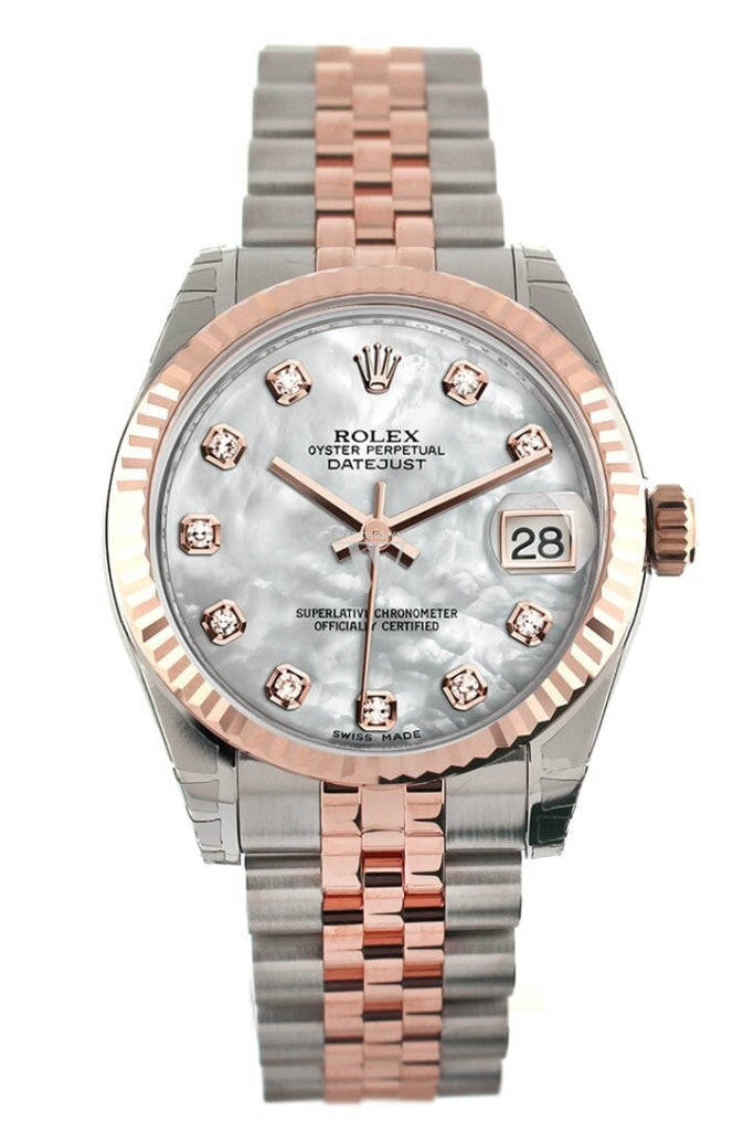 rolex two tone diamond