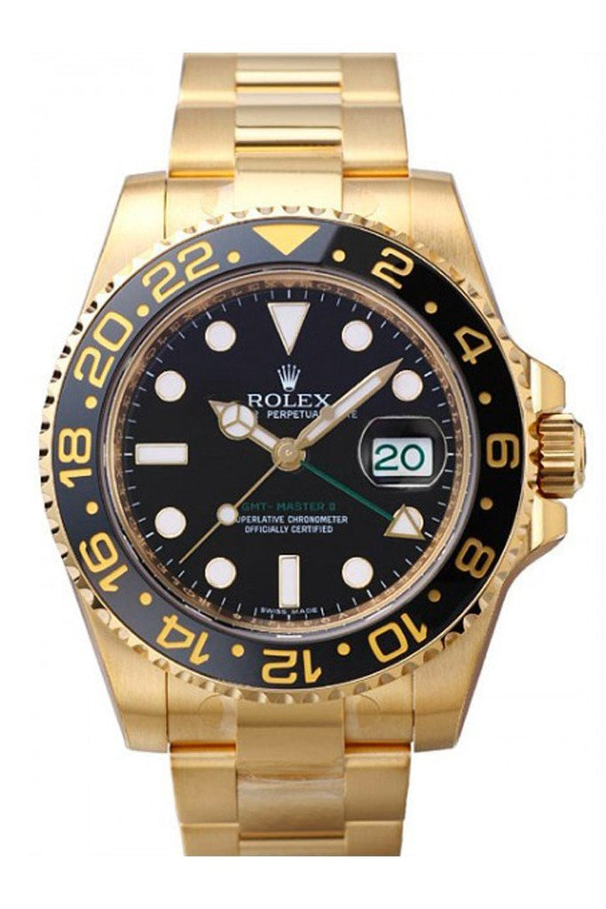 ROLEX 116718 GMT-Master II Black Dial 