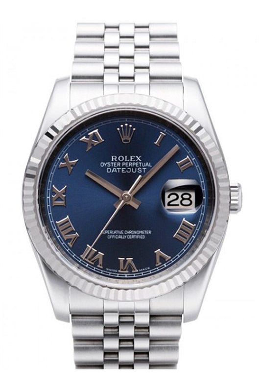 116234 blue dial