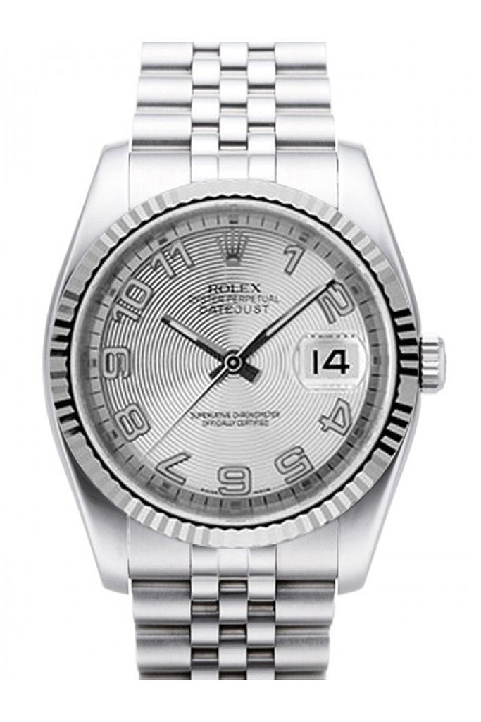 rolex datejust concentric dial