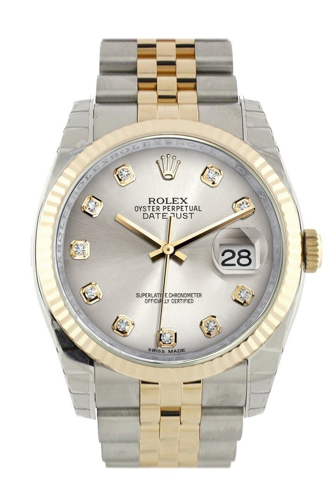 Rolex 116233 Datejust 36 Silver 10 