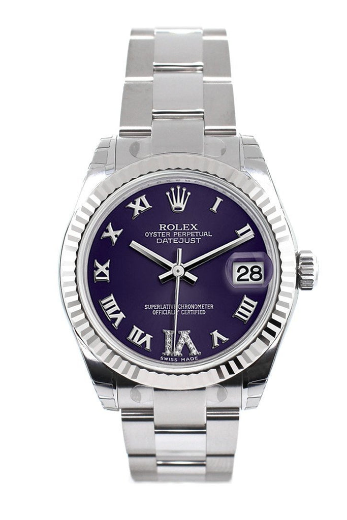 datejust purple dial