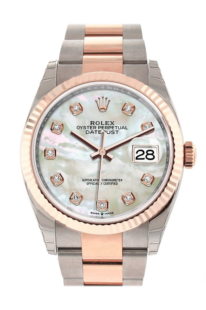 rolex datejust 36 rosegold