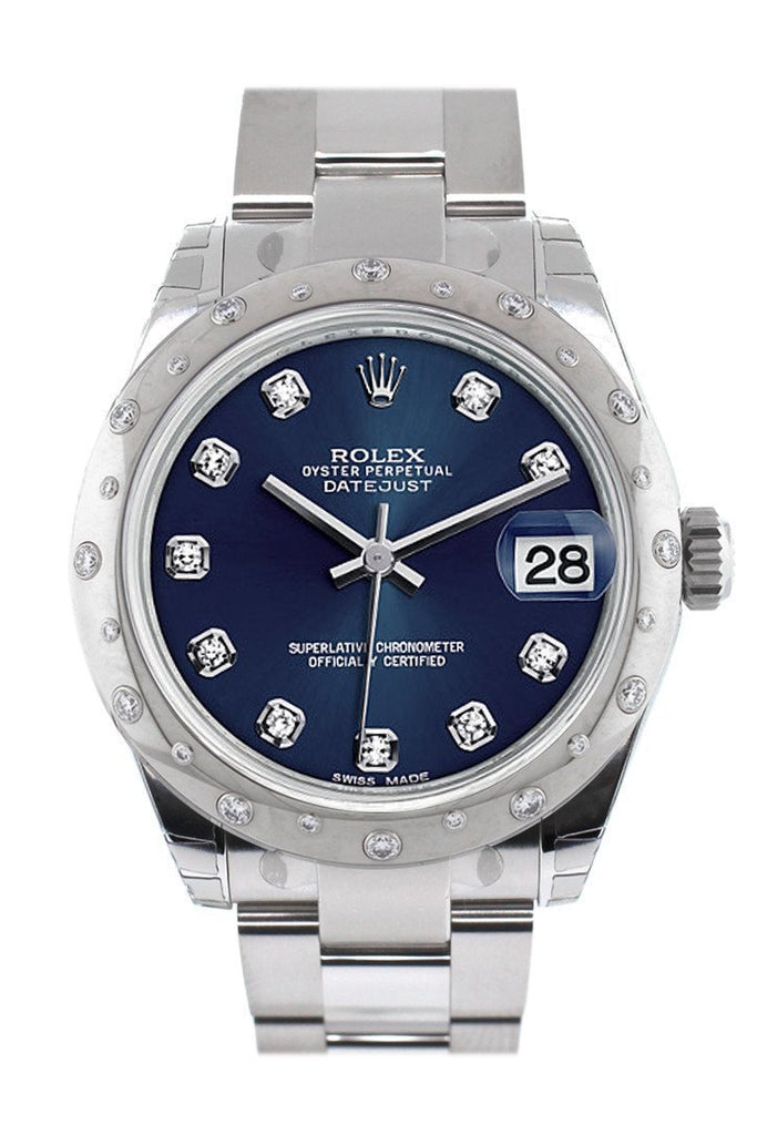 rolex datejust 31 blue