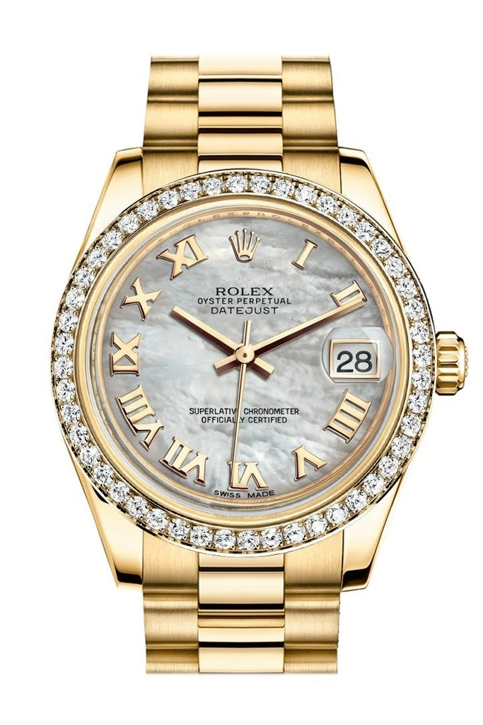 rolex 18k gold watch