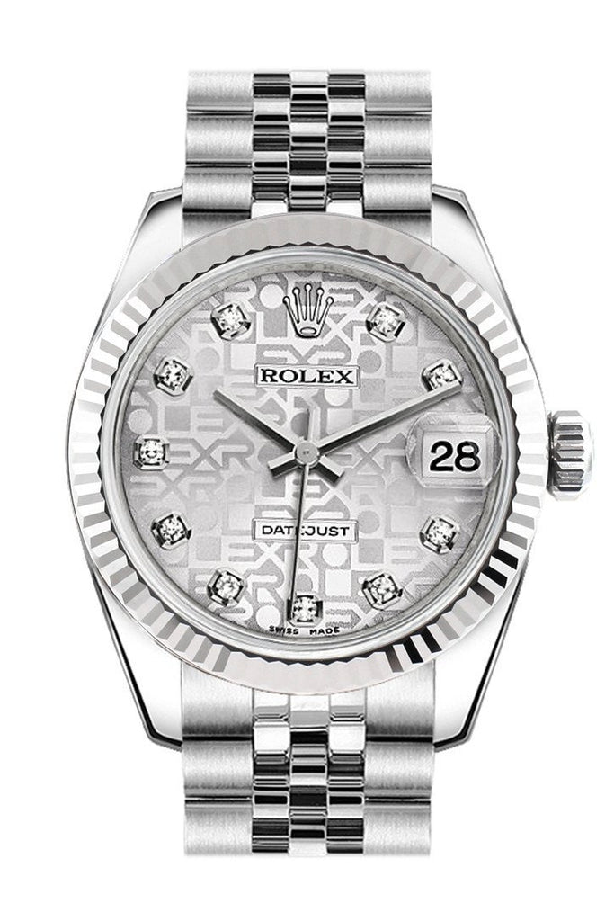 Rolex 178344 Datejust 31 Silver Jubilee 