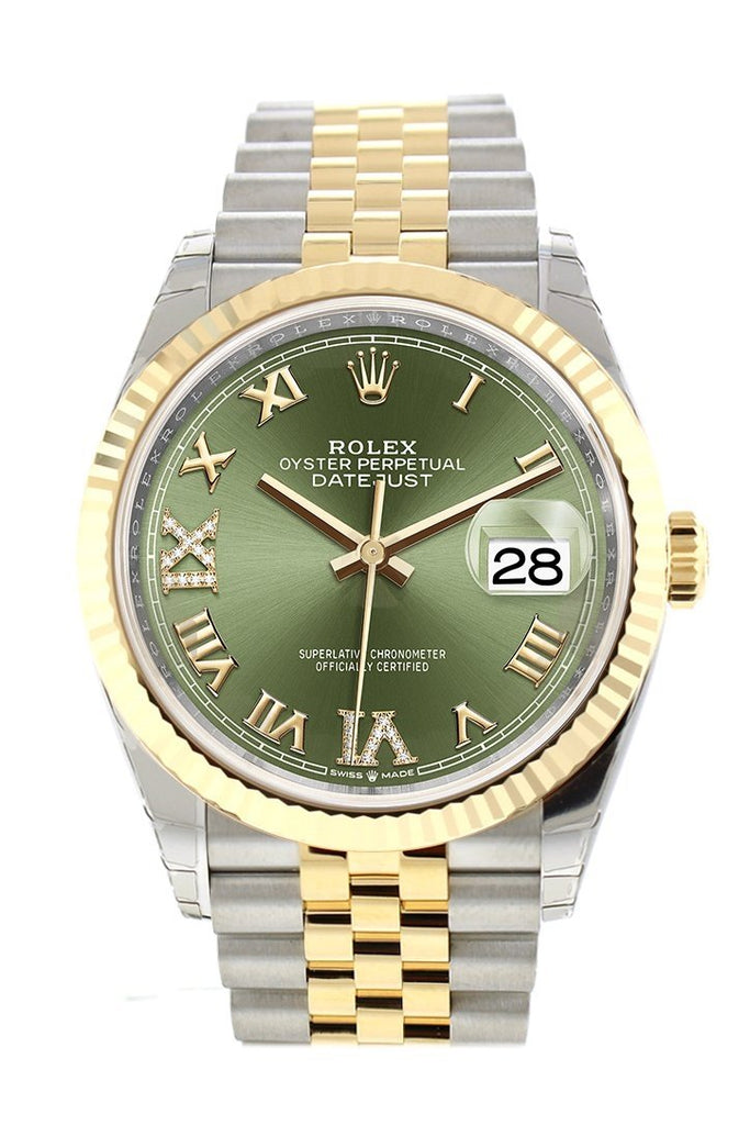 datejust 36 green dial