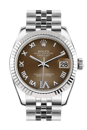 rolex datejust 31mm steel