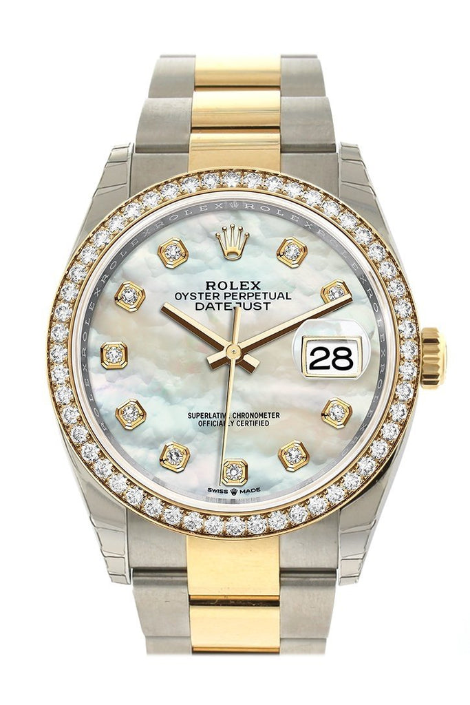 datejust 36 mother of pearl