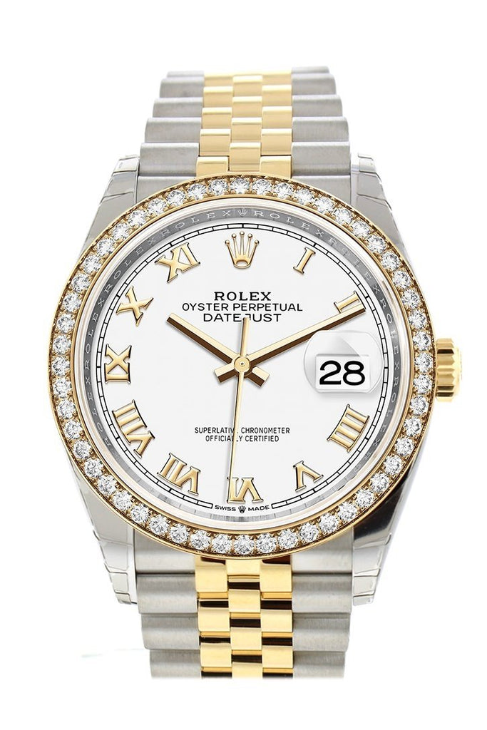 gold rolex datejust 36