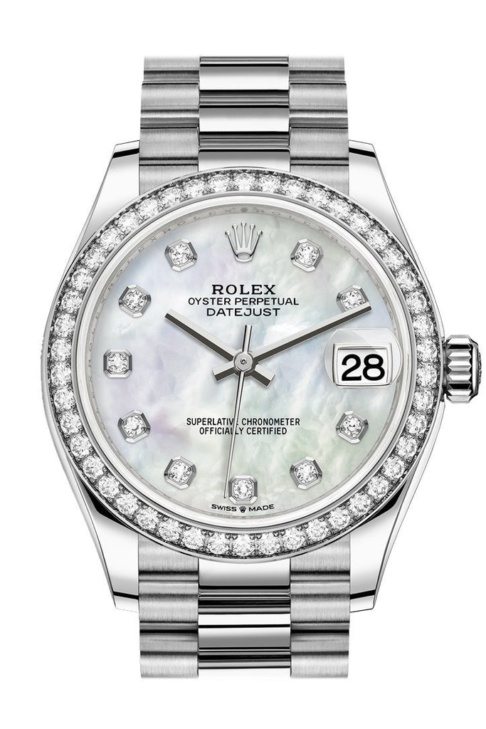 rolex presidential white gold price