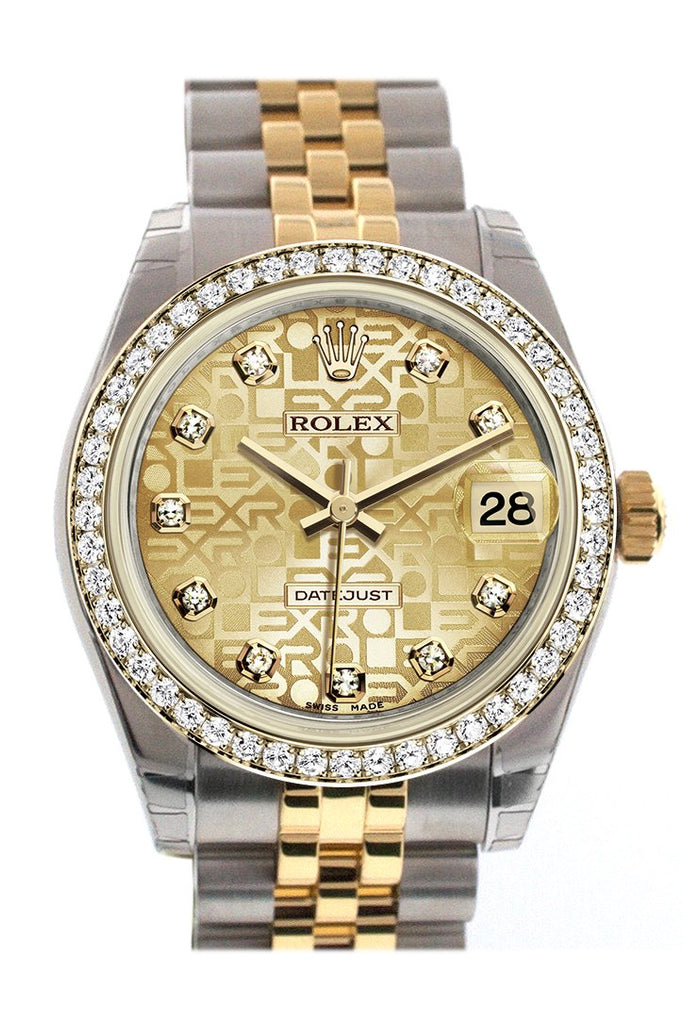 all gold rolex with diamonds