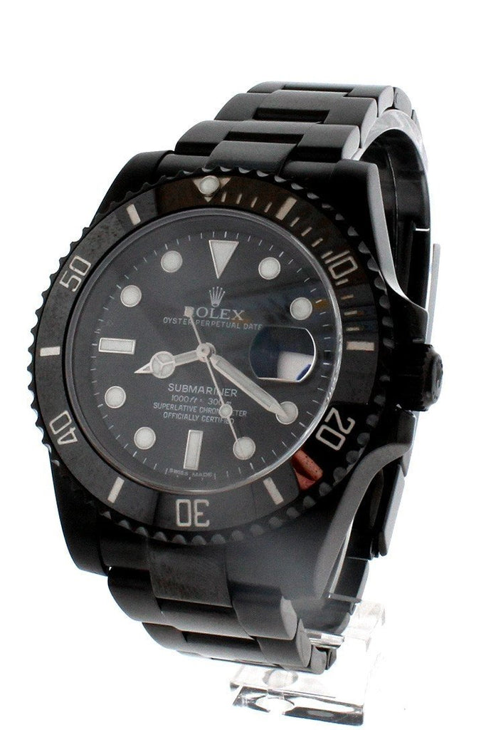 rolex submariner pvd black