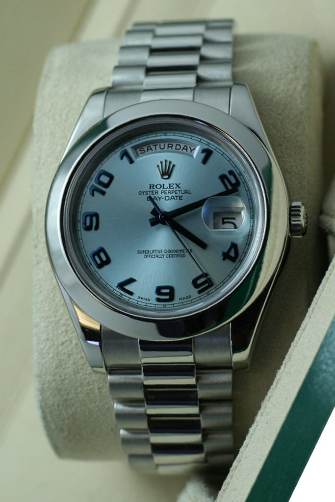 rolex day date 41 platinum