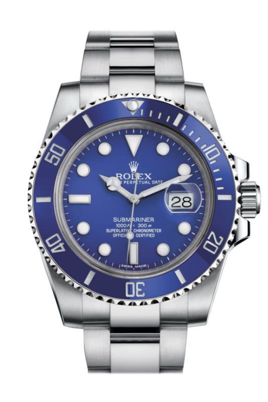 rolex submariner 18k white gold