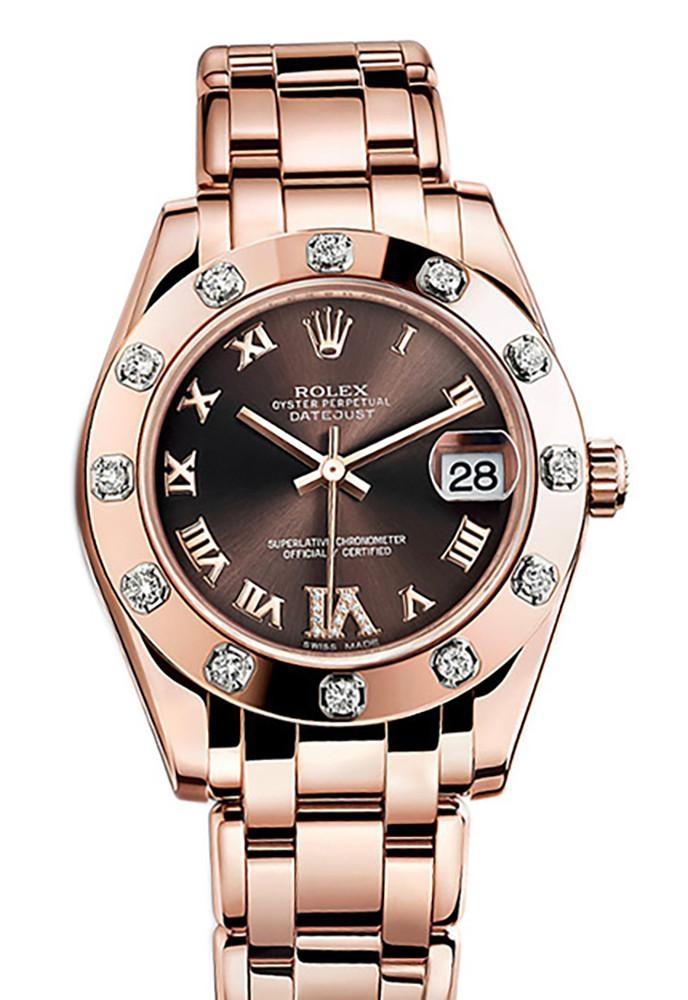 rolex pearlmaster 34 rose gold