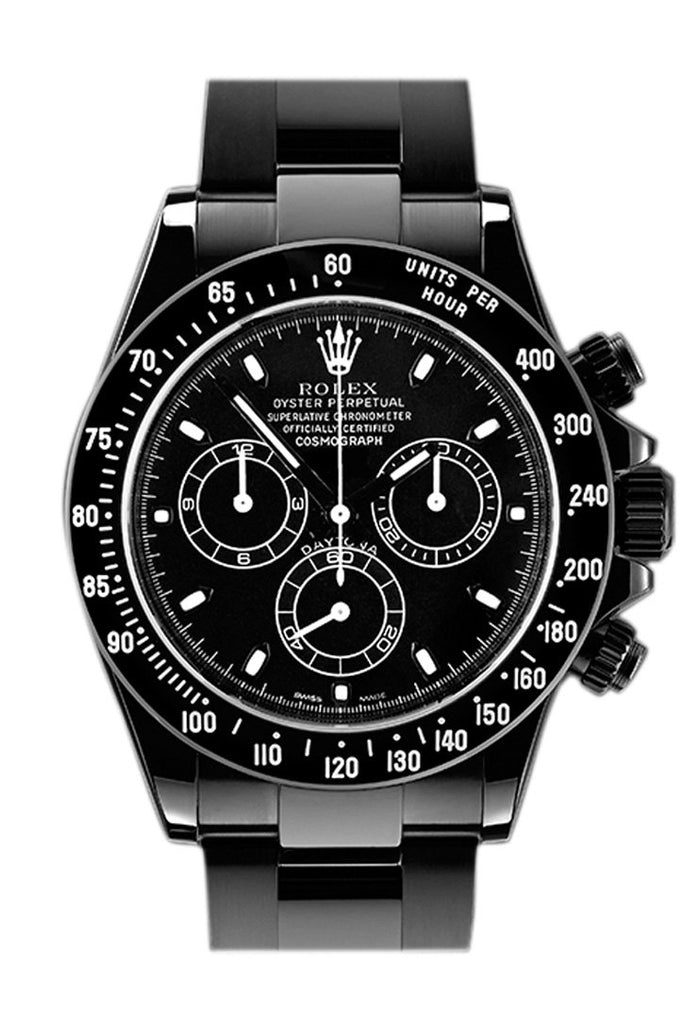 rolex daytona full black