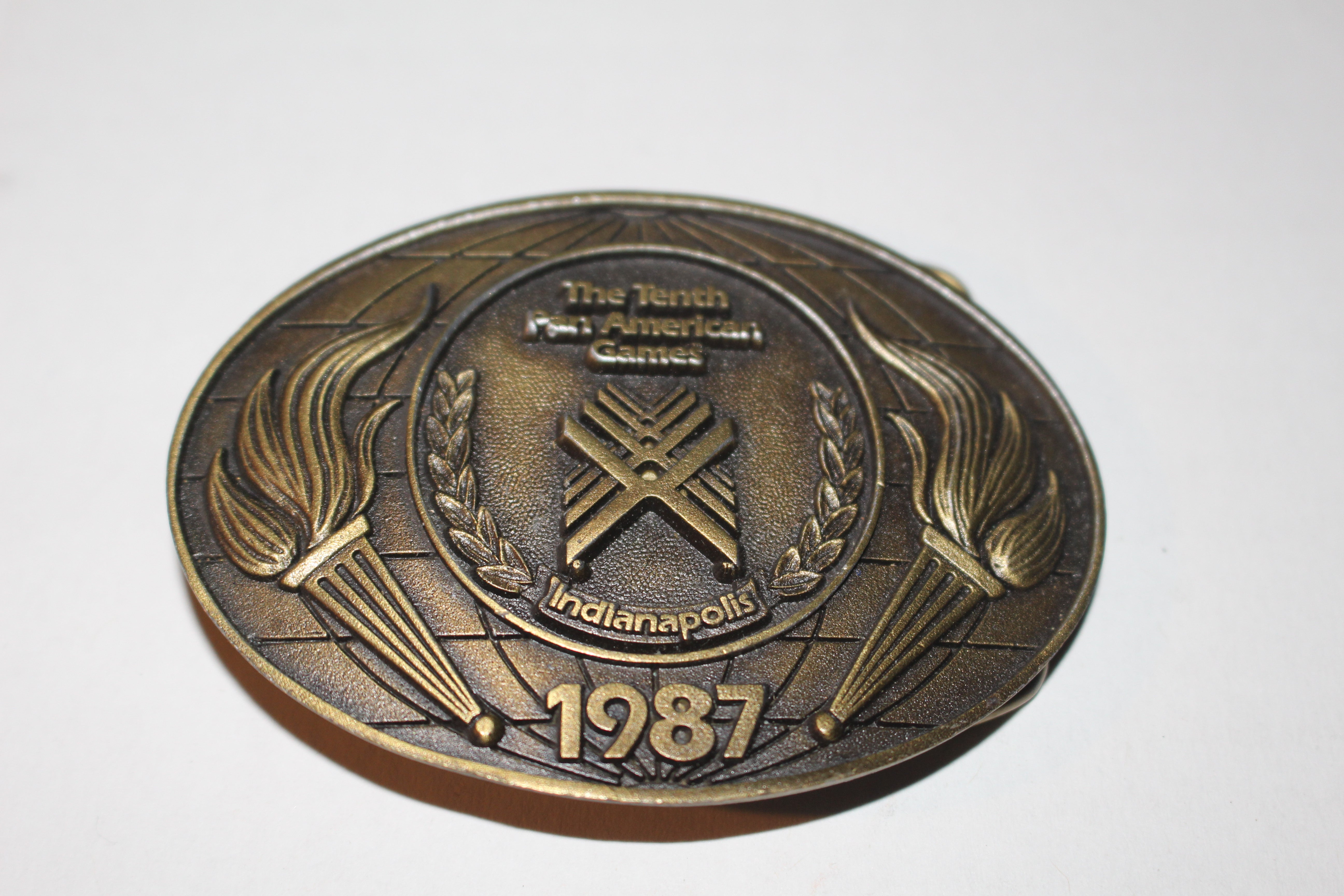 pan am belt buckle