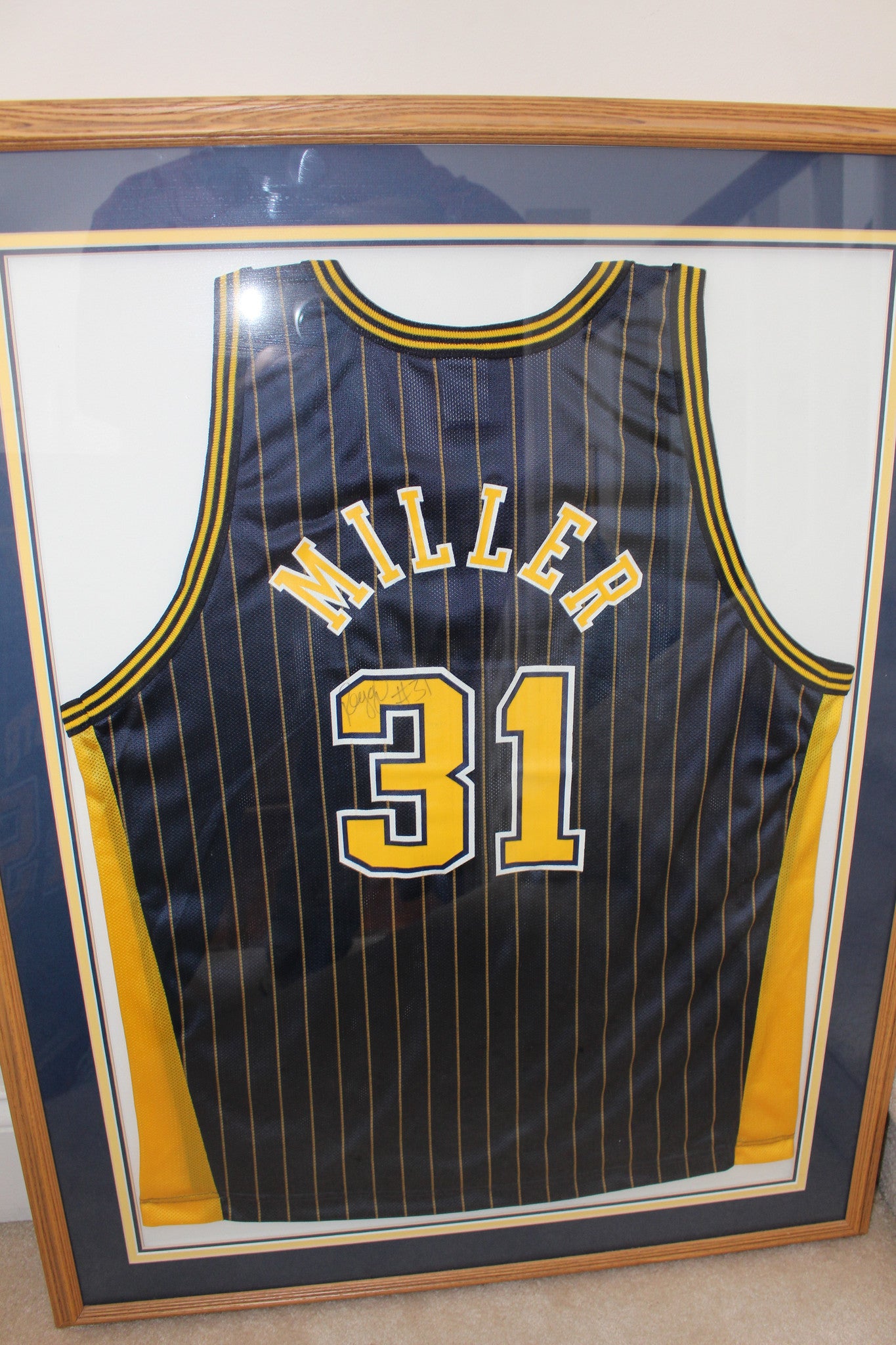 reggie miller pacers jersey