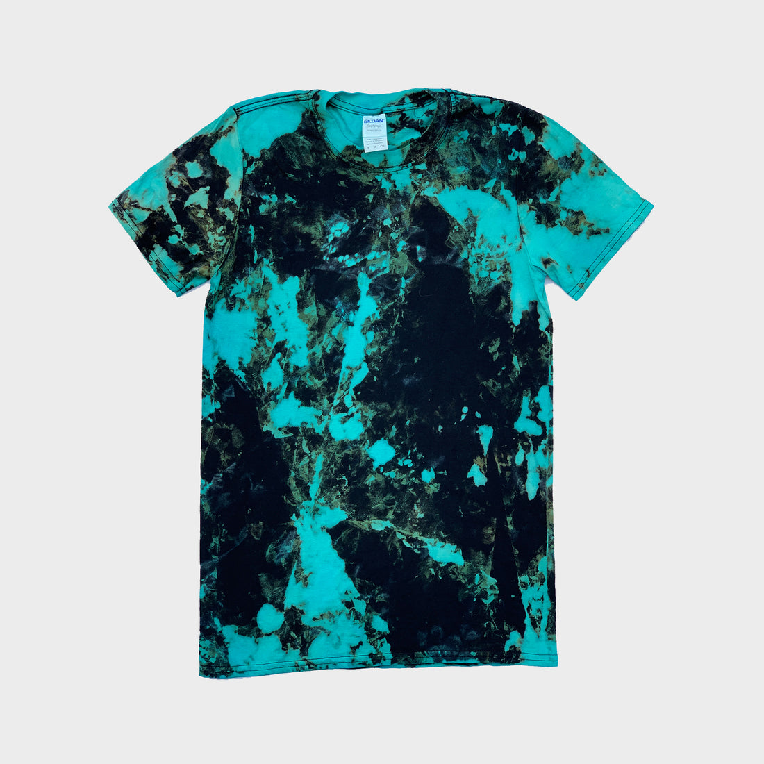 Blue/Black Reverse Tie Dye T-shirt – IIMVCLOTHING