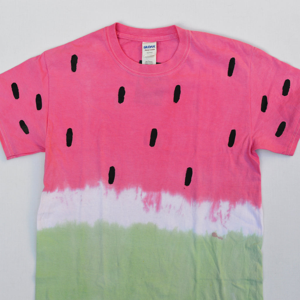 Watermelon Red/Green Tie Dye T-shirt – iimvclothing