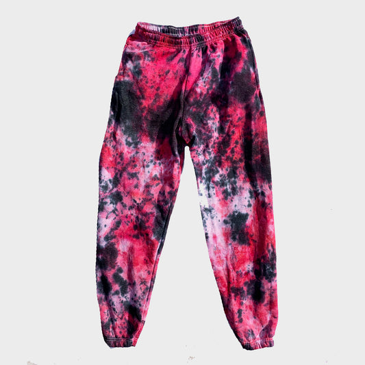 Red/Black Reverse Tie Dye Jogging Pants (Joggers) – IIMVCLOTHING