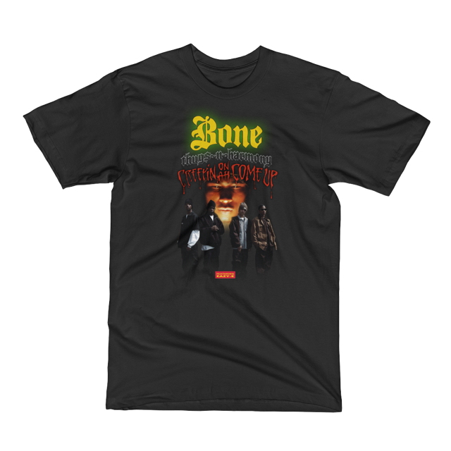 Authentic Bone Thugs n Harmony T-Shirt - Creepin on Ah Come Up - LayzieGear.com product image