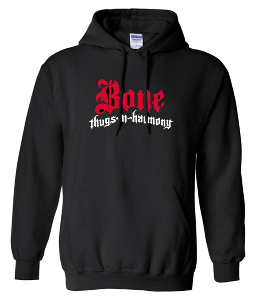 Bone Thugs n Harmony Logo Black Hoodie | Choose Your Color - LayzieGear.com product image