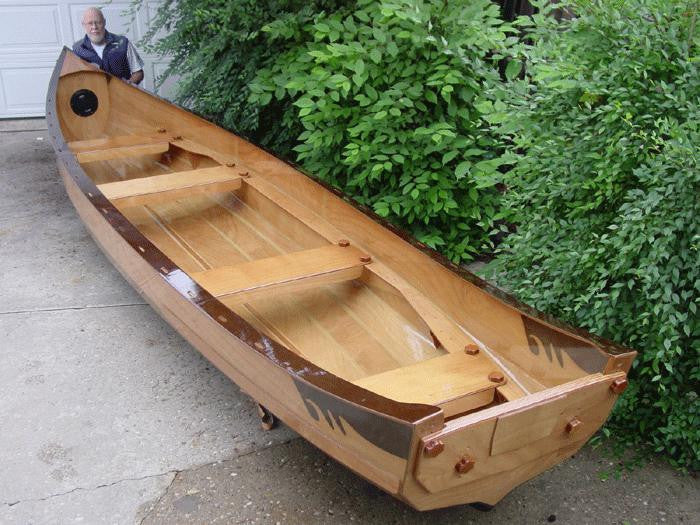 north lakes 19 freighter canoe - waters dancing boat kit