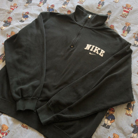 nike quarter zip vintage