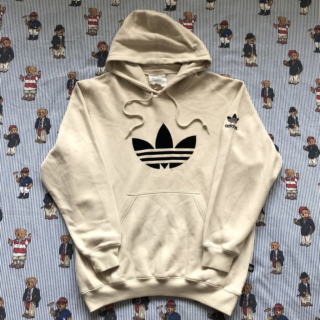 adidas cream sweatshirt vintage