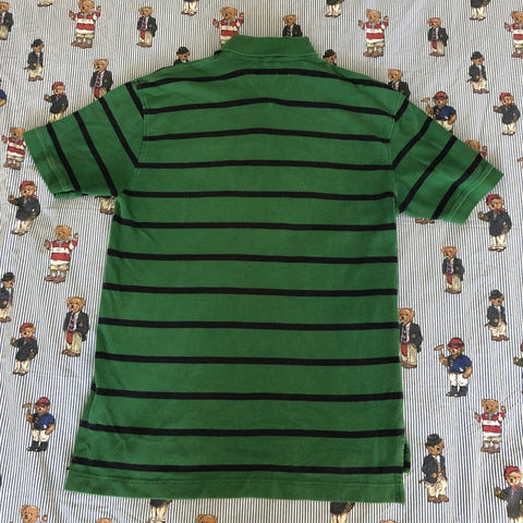 tommy hilfiger green striped shirt