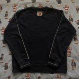 Vintage Navy Nike Spell Out Sweatshirt (M)-Sweatshirts/Jumpers-DISTINCT - THREADS
