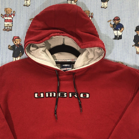 umbro red hoodie