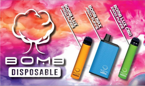 Bomb-LUX-Bomb-MAX-Bomb-CBD-Vape-Pen-Disposables-2800-Puffs-4800-Puffs-Affordable-Deals-Starting-At-$4.95-Vape-Central-Group