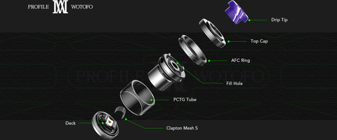 wotofo-profile-m-mesh-rta-nexMesh-clapton-vape-central-group-breakdown-separated-parts