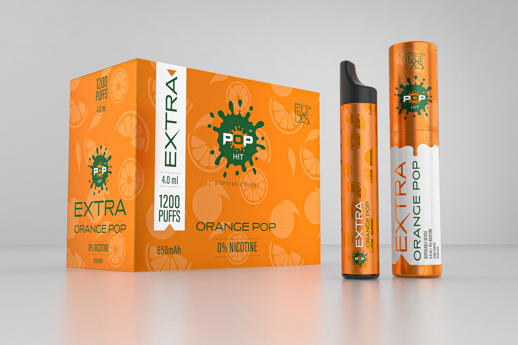 Pop Xtra Extra Pod System Disposable Vape Device 10 Puffs Hit Fr Vape Central Group