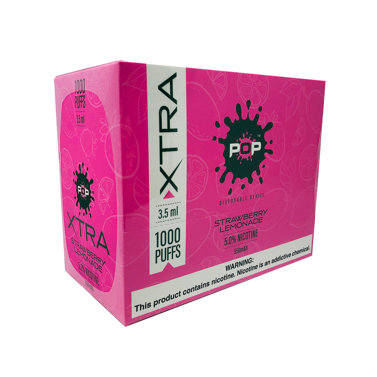 Pop Xtra Extra Disposable Vape Pen Device Hit 10 Puffs Hit From Vape Central Group