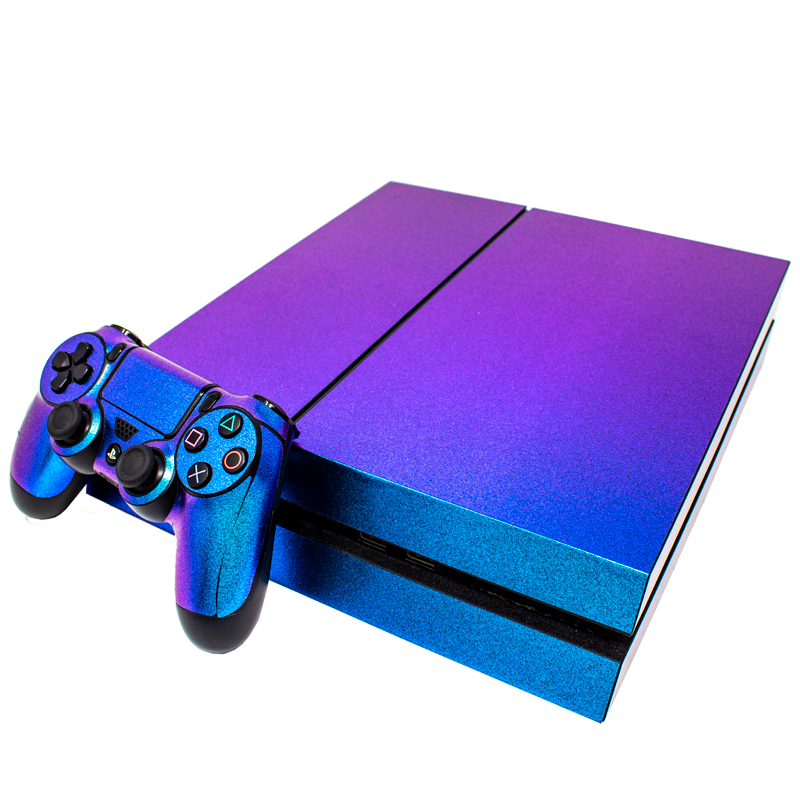 blue playstation 4